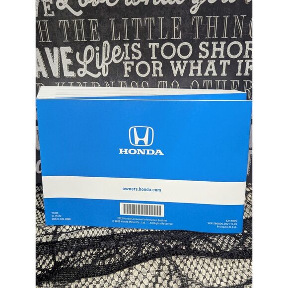 2022 Honda Pilot Owner’s Manual Set OEM | Factory Case | Complete & Mint - Picture 10 of 14